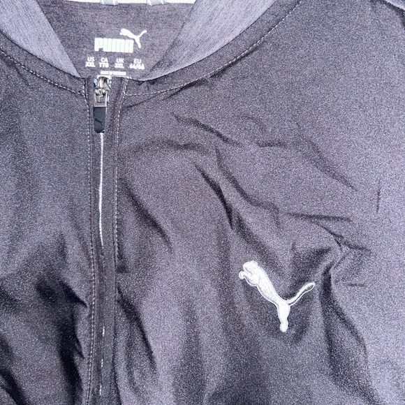 Puma Golf Quarter Zip men’s size XXL black and gray color block - Picture 2 of 4